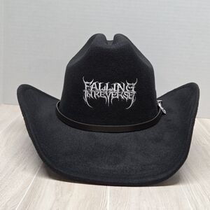 Falling in Reverse SIGNED Ronnie Radke Autographed Cowboy Hat Official Merch